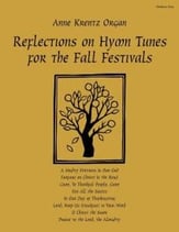 Reflections on Hymn Tunes for the Fall Festivals piano sheet music cover